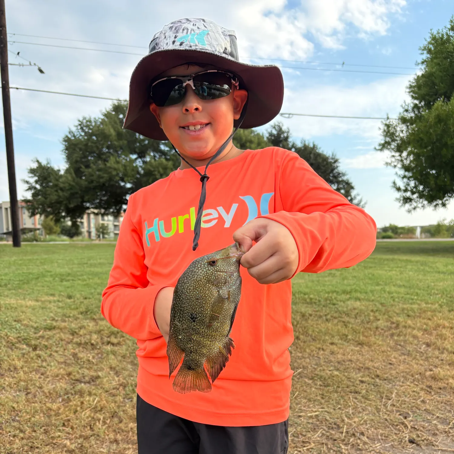 Rio Grande cichlid caught on Fishbrain