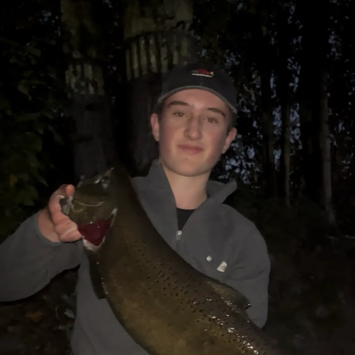 Chinook salmon caught on Fishbrain