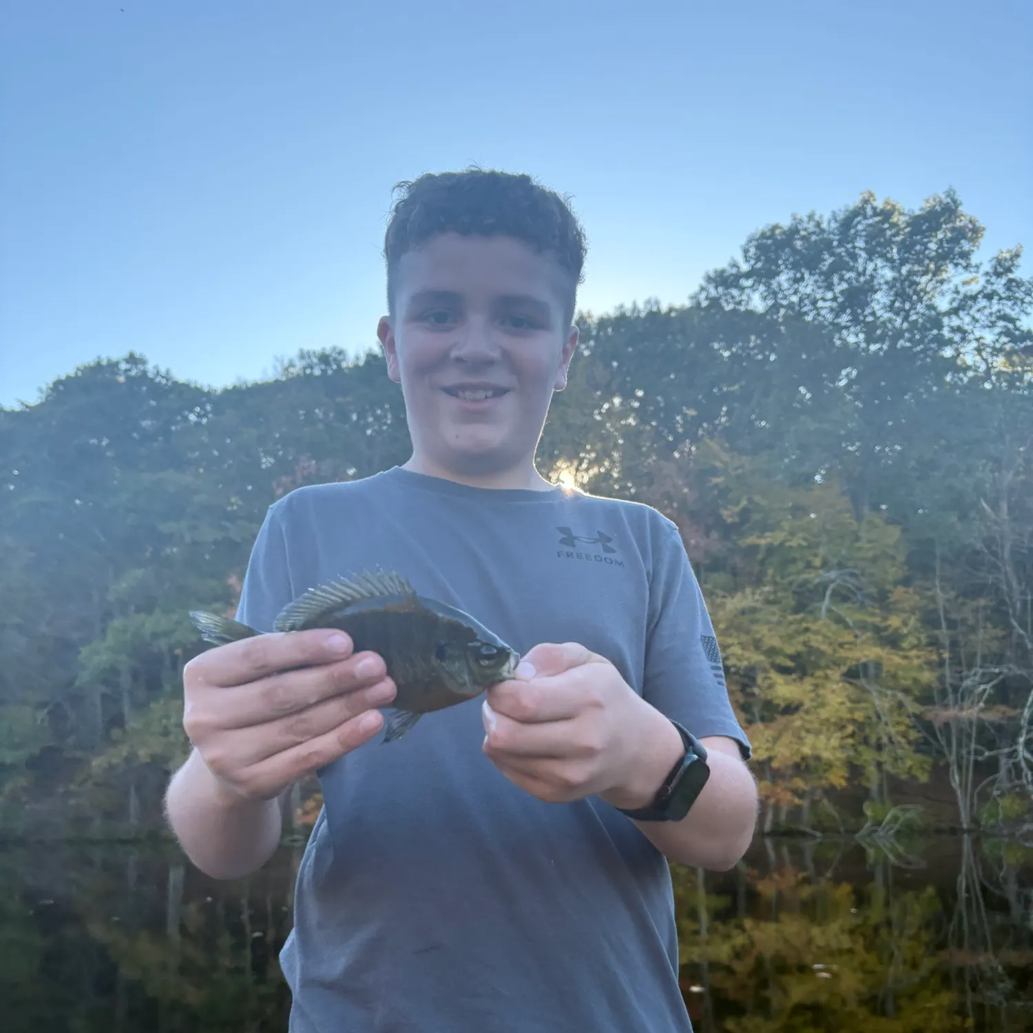 Bluegill caught on Fishbrain
