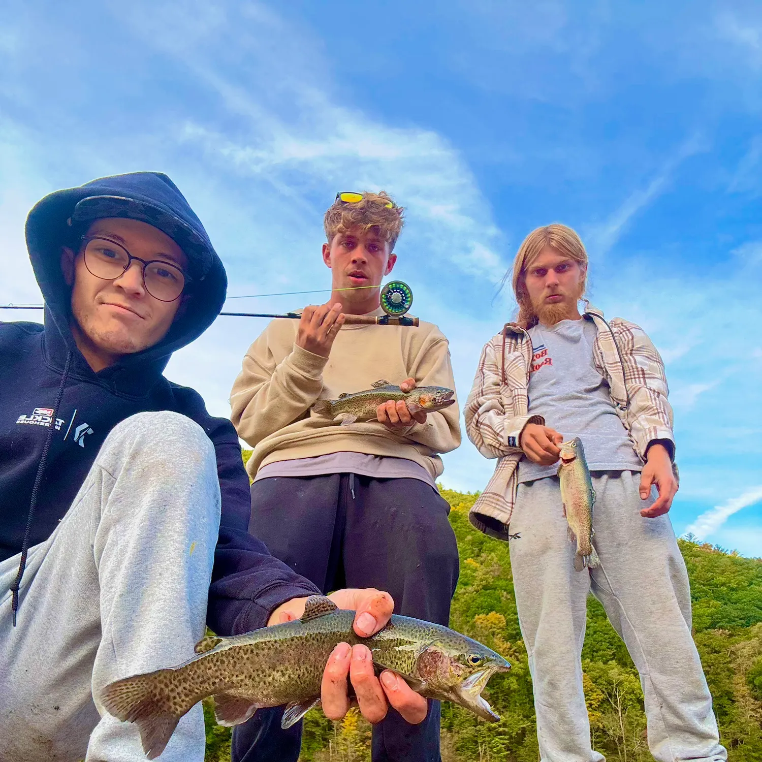 Rainbow trout caught on Fishbrain