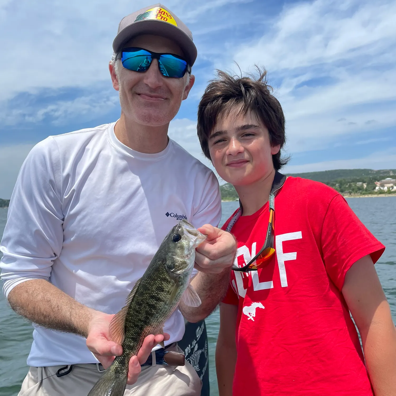 The most recent Guadalupe bass catches on Fishbrain