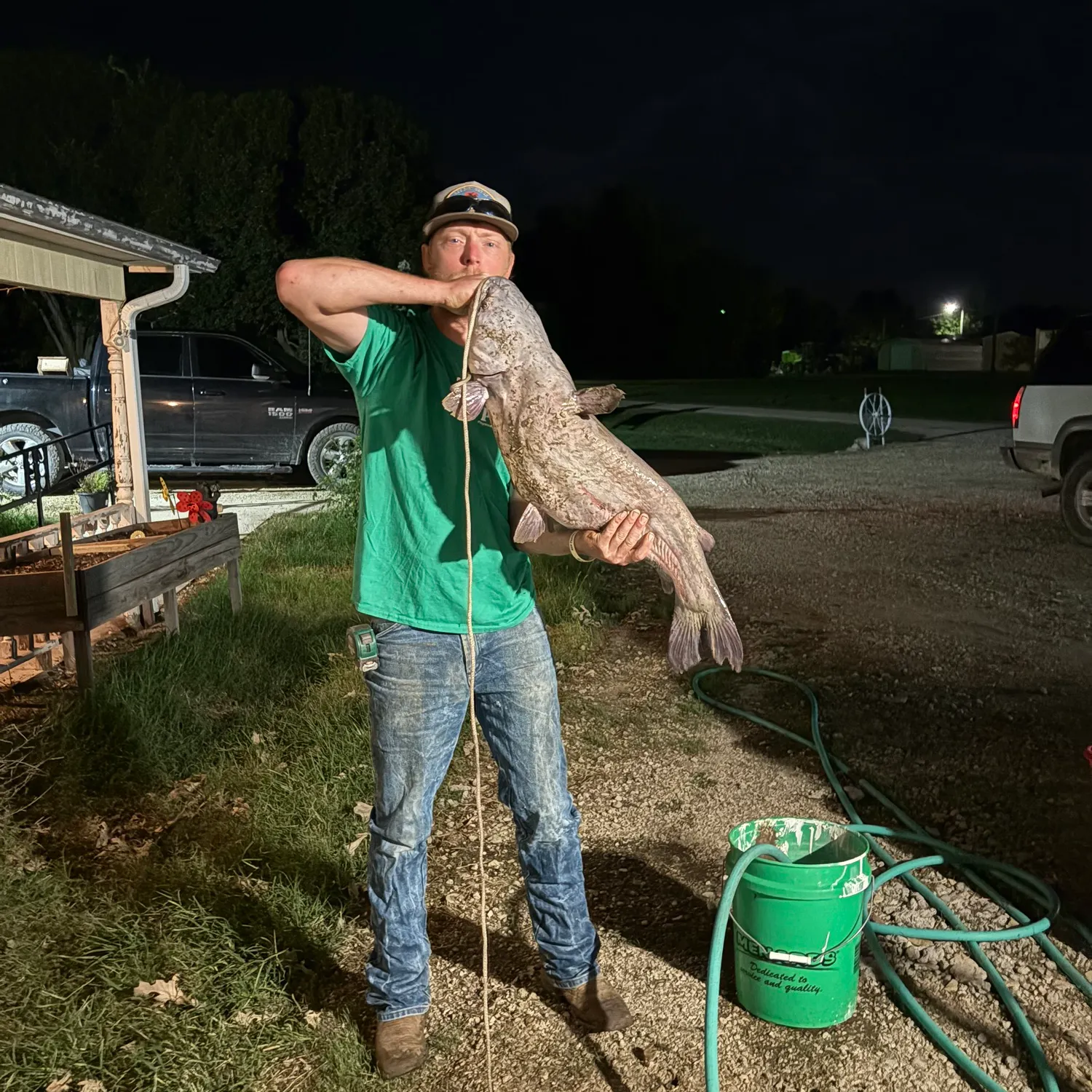 Channel catfish caught on Fishbrain