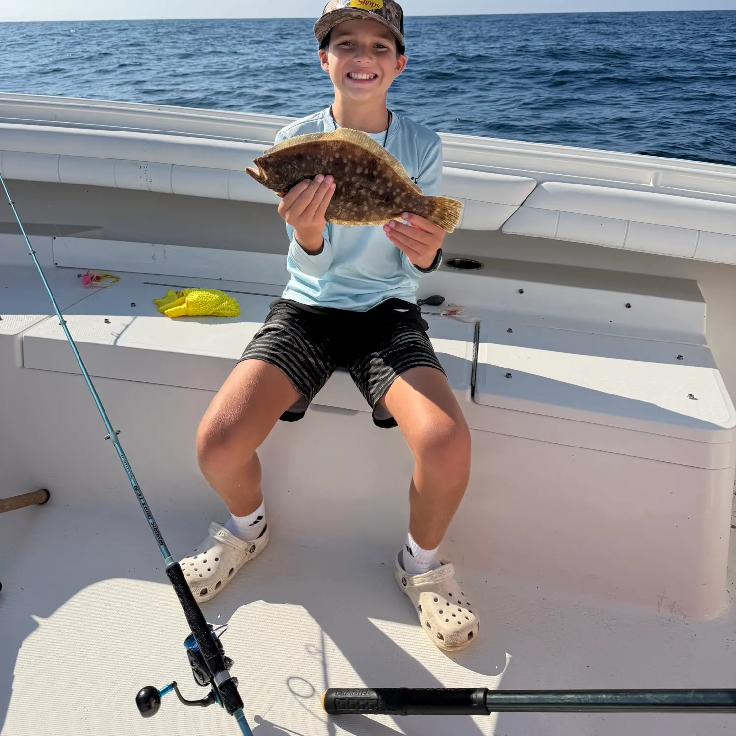 Summer flounder caught on Fishbrain