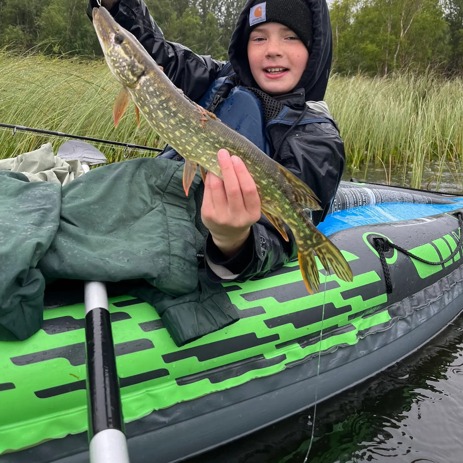 recently logged catches