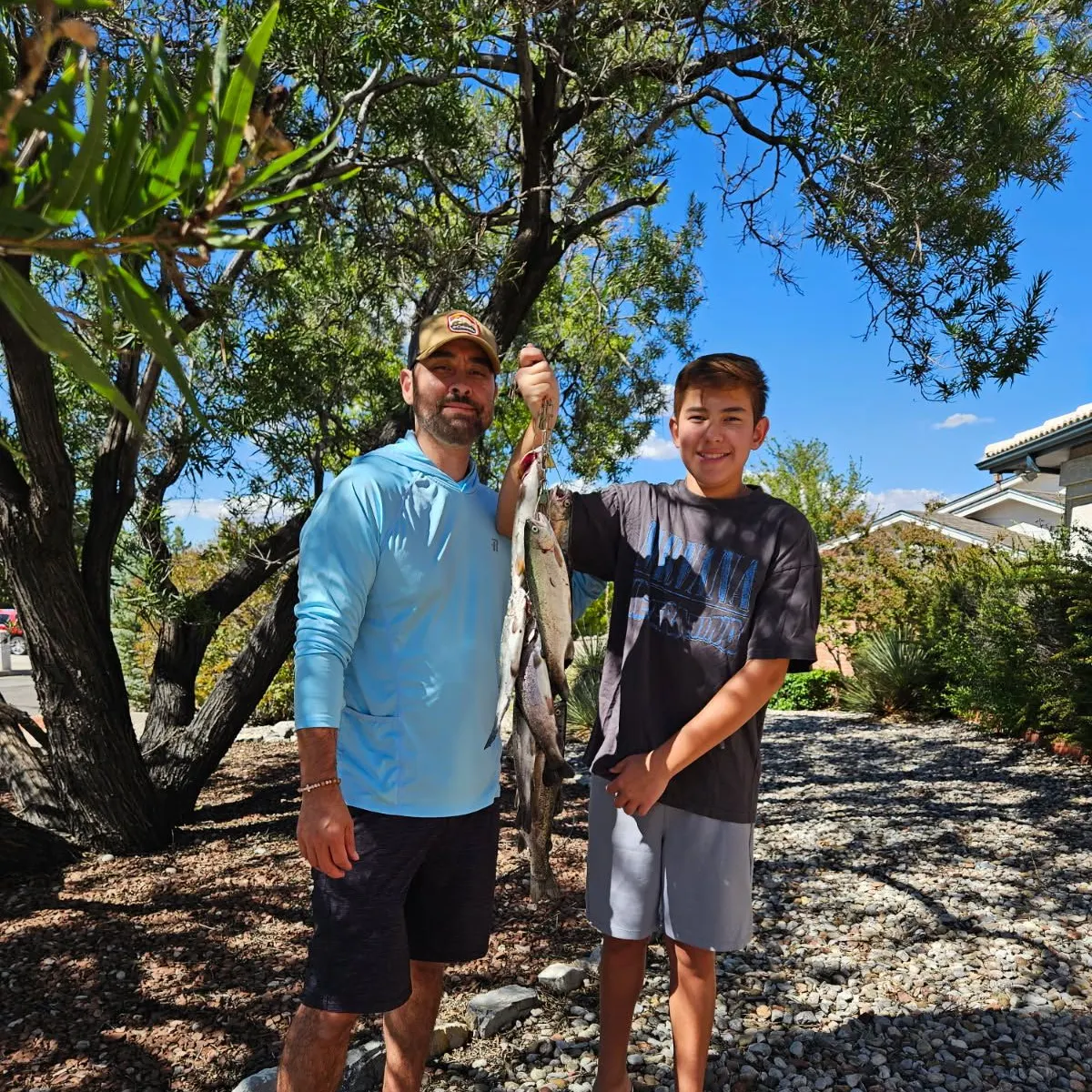 Rainbow trout caught on Fishbrain