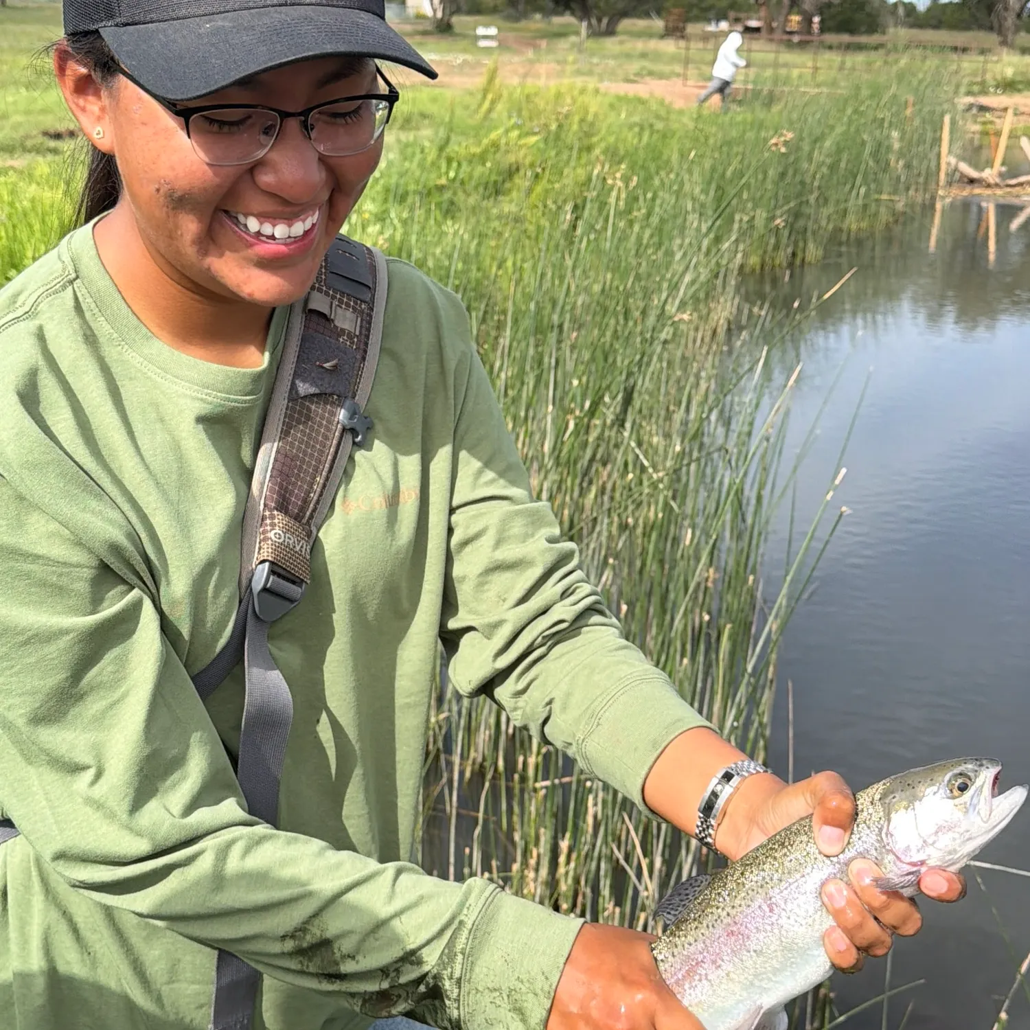 Rainbow trout caught on Fishbrain