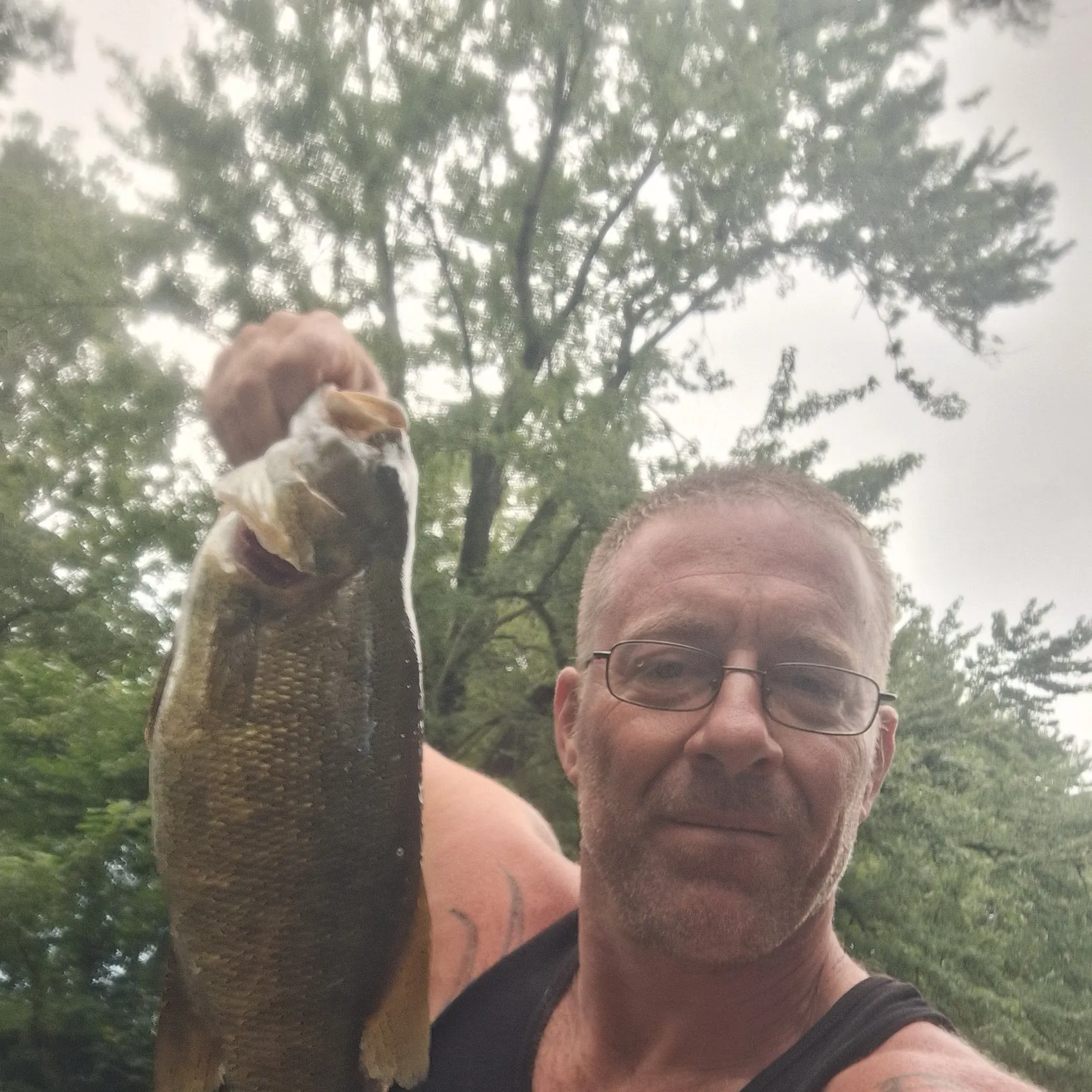 Smallmouth bass caught on Fishbrain