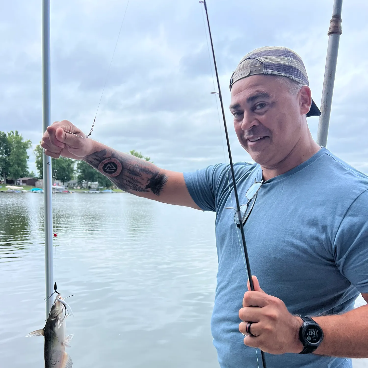 recently logged catches