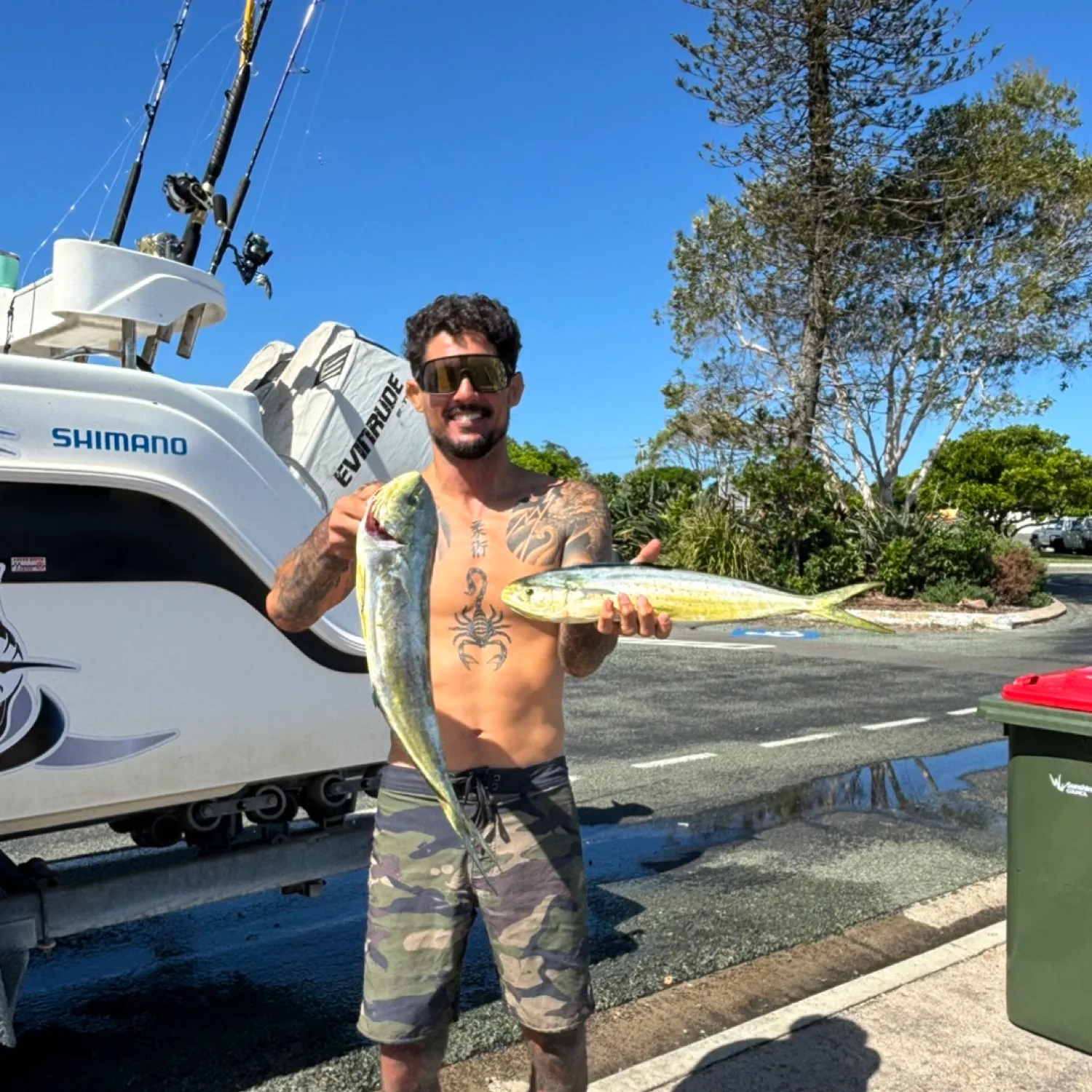 recently logged catches