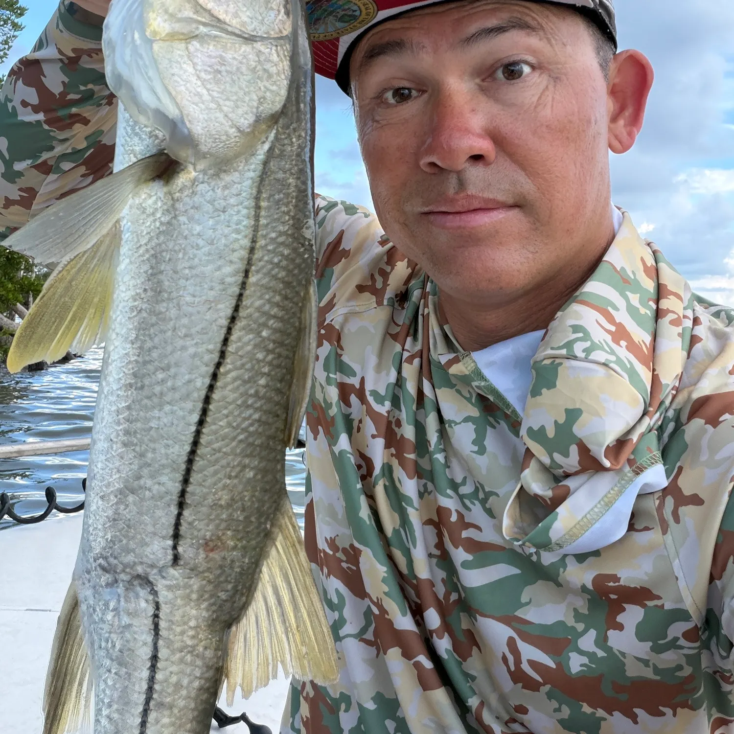 Common snook caught on Fishbrain