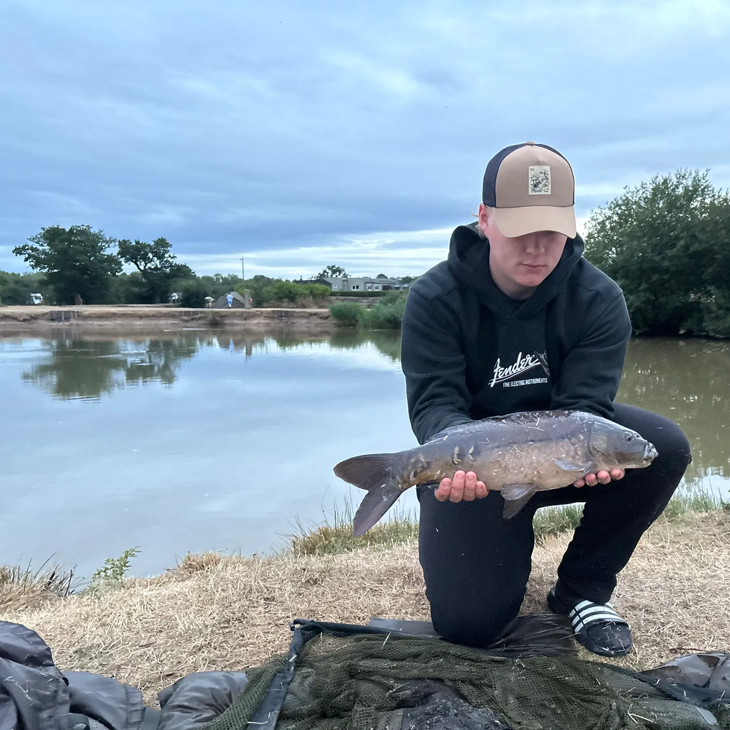 Mirror carp caught on Fishbrain