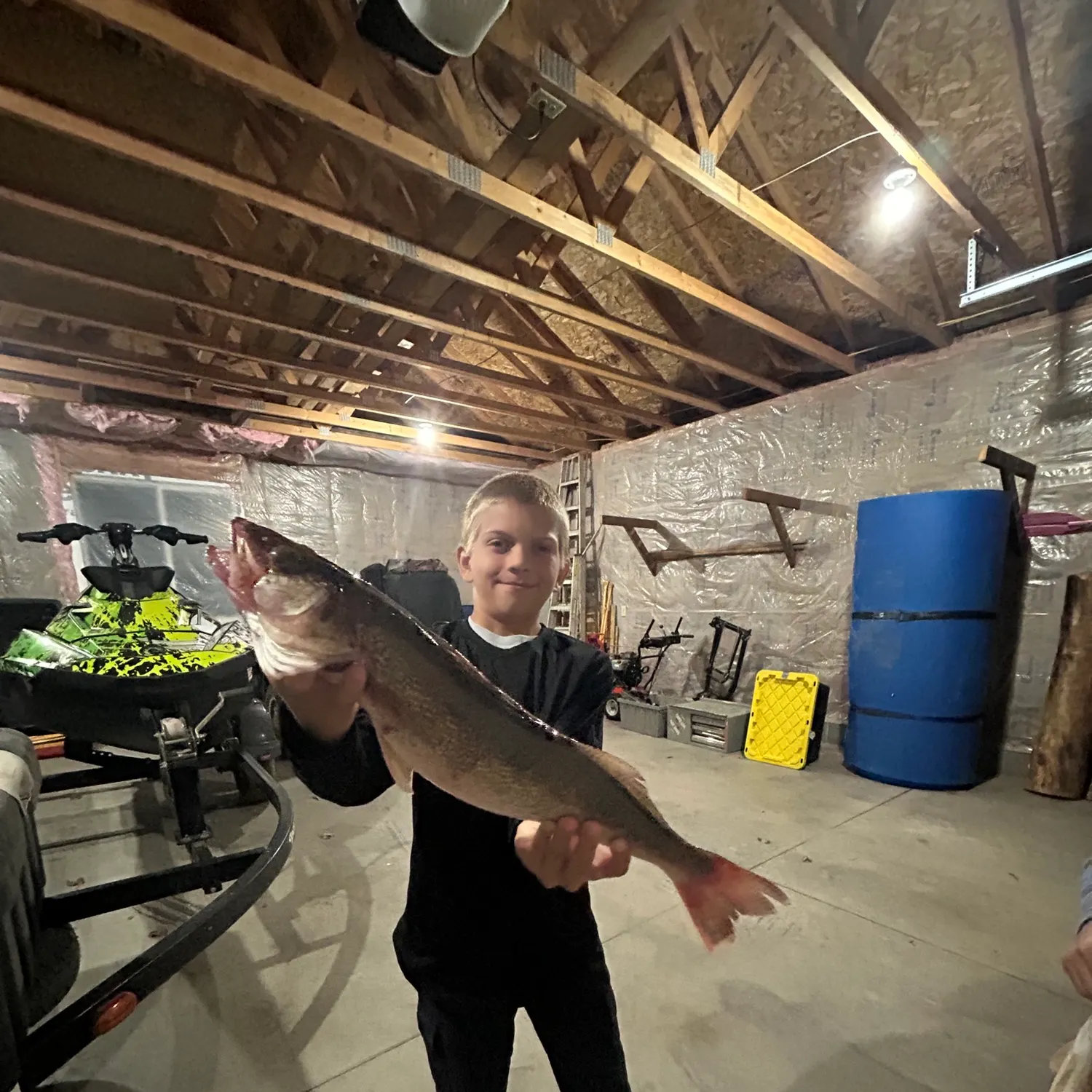 Walleye caught on Fishbrain