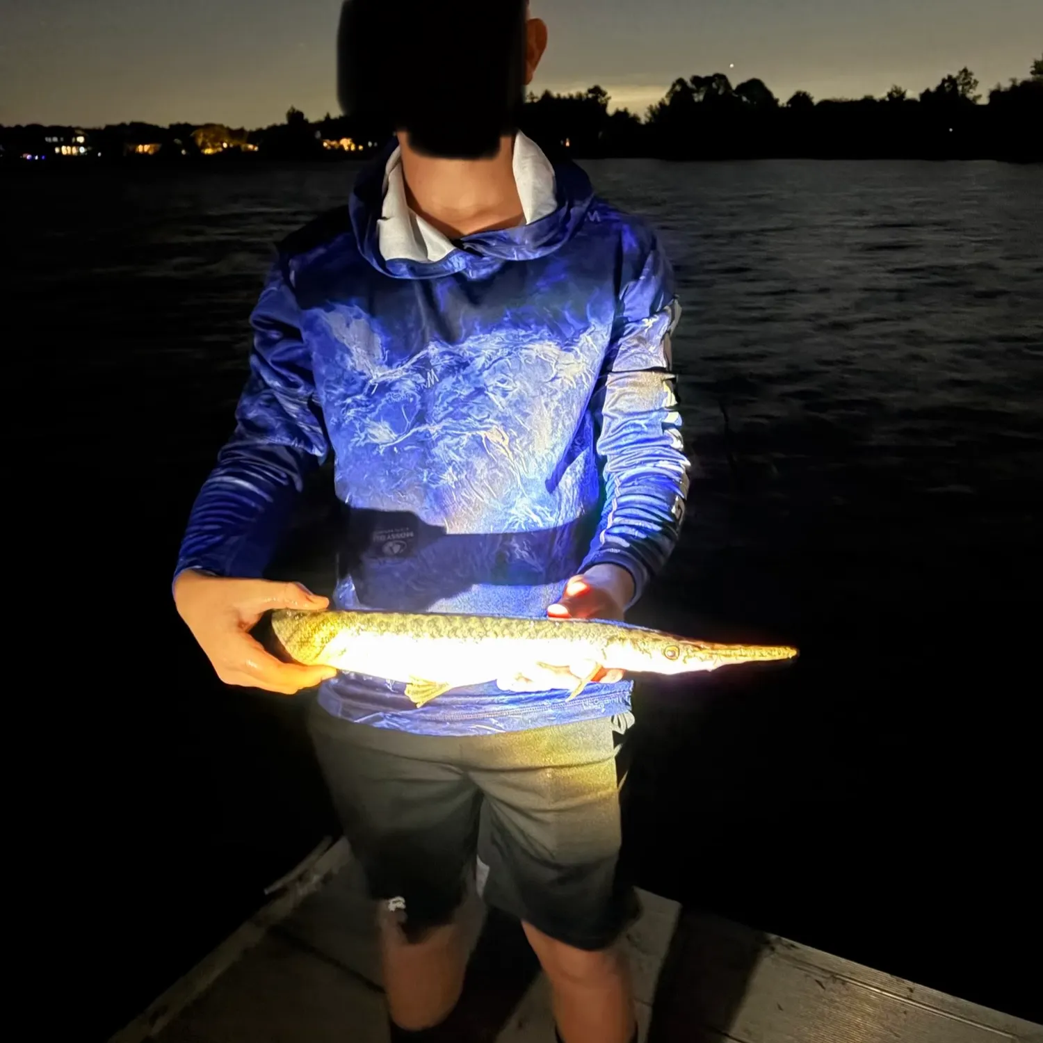 Spotted gar caught on Fishbrain