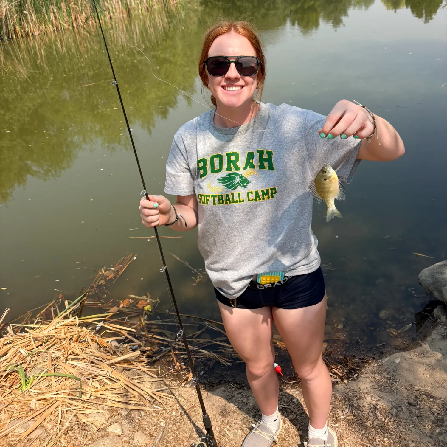 Bluegill caught on Fishbrain