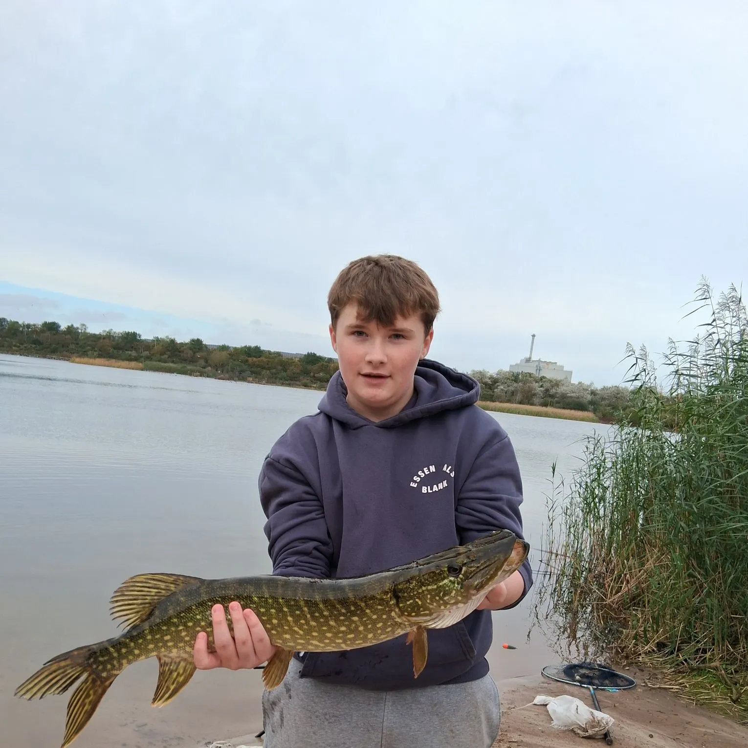 Northern pike caught on Fishbrain