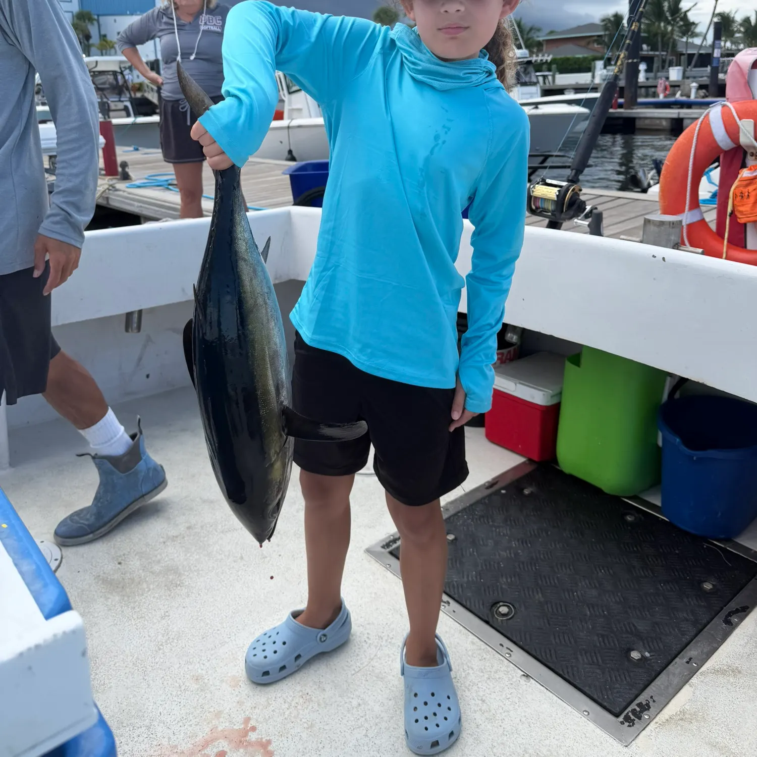 Blackfin tuna caught on Fishbrain