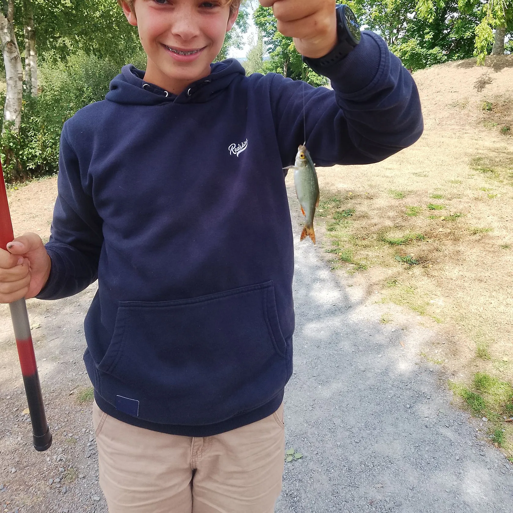 Common roach caught on Fishbrain