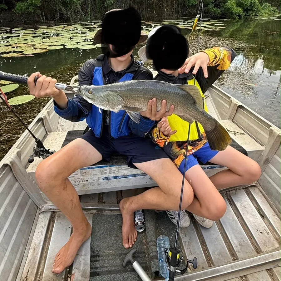 Barramundi caught on Fishbrain
