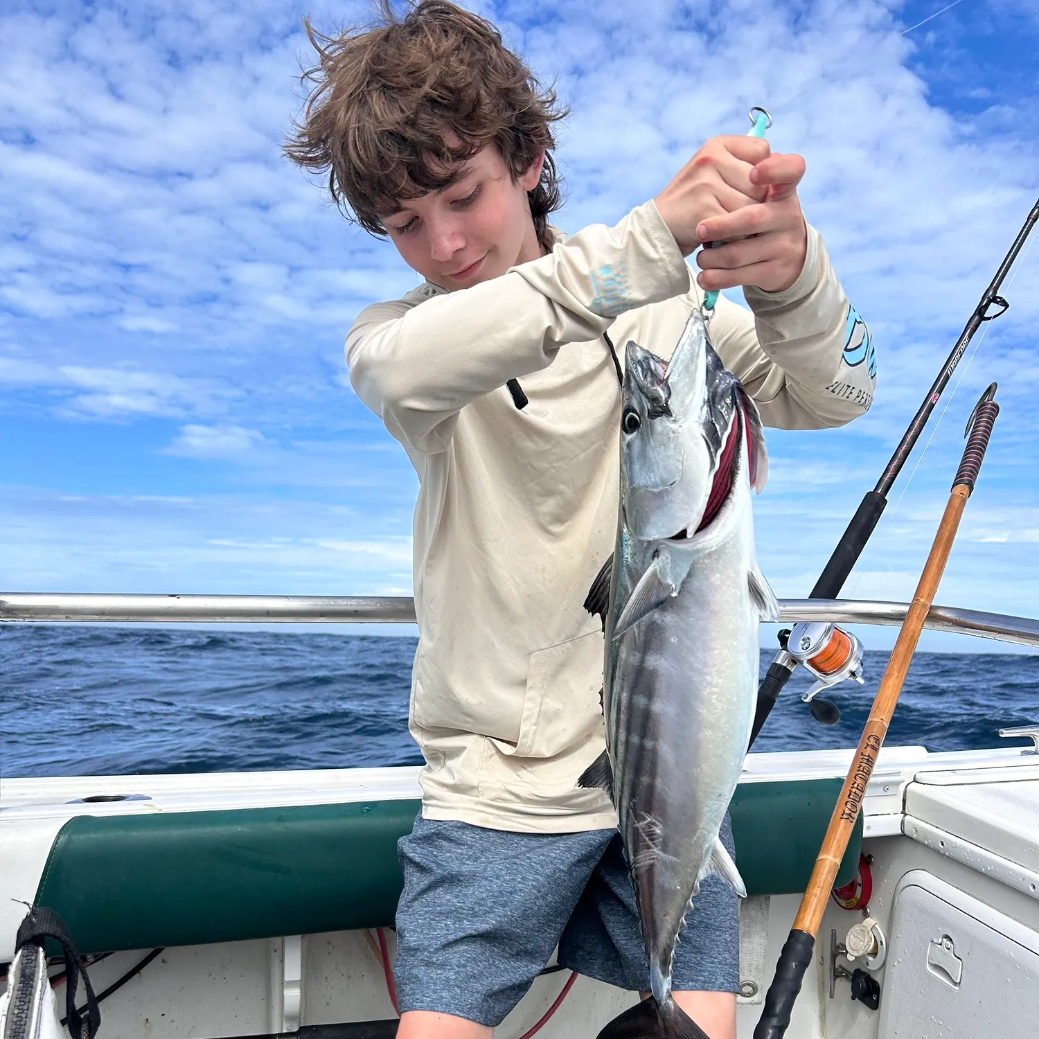 Pacific bonito caught on Fishbrain