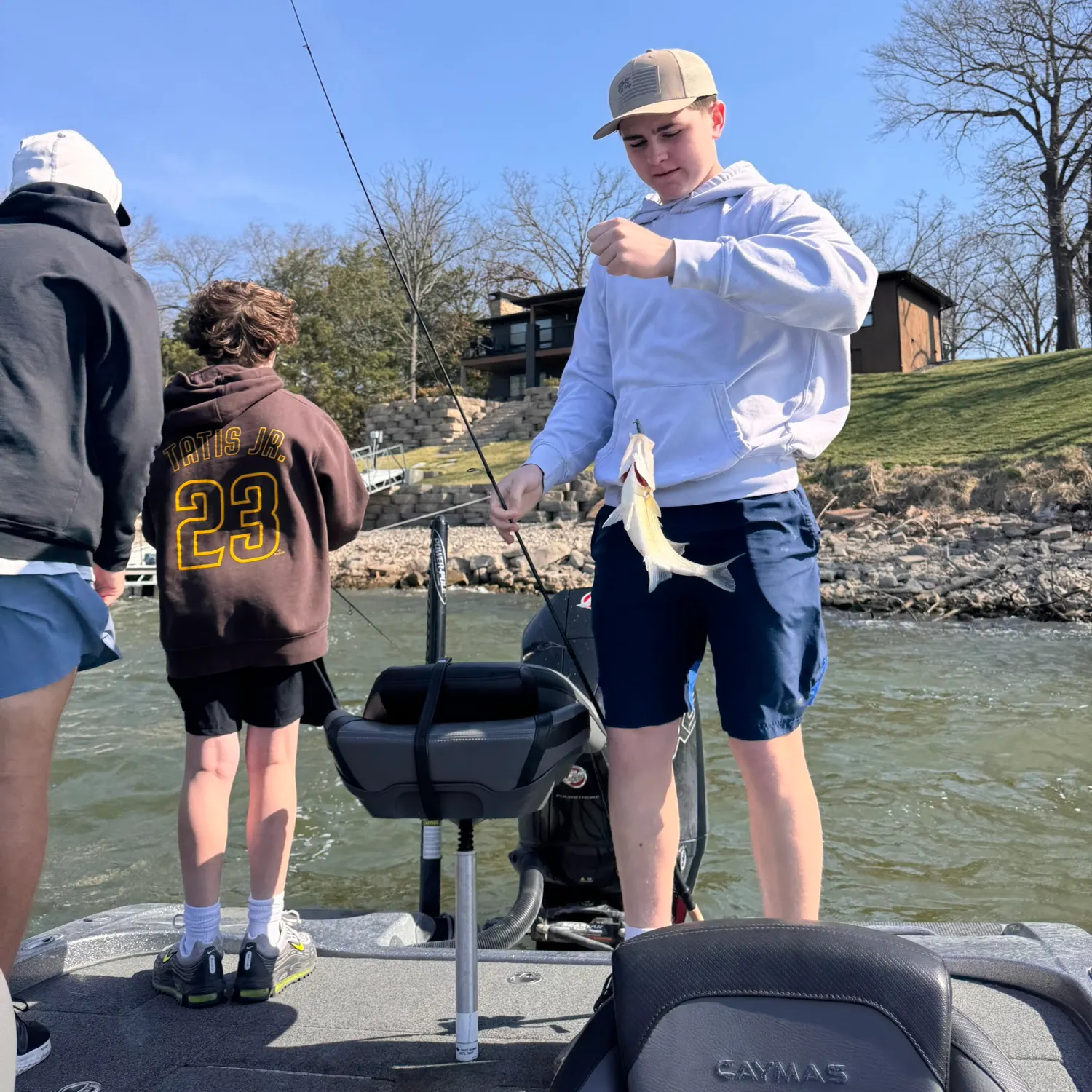 recently logged catches