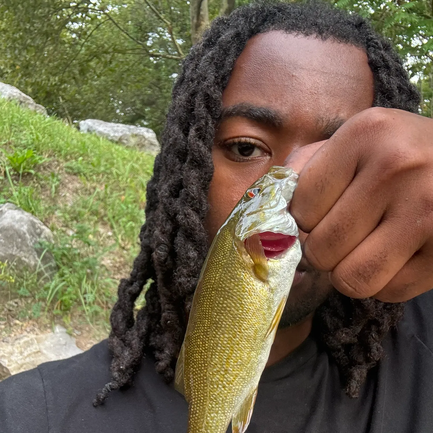 Smallmouth bass caught on Fishbrain