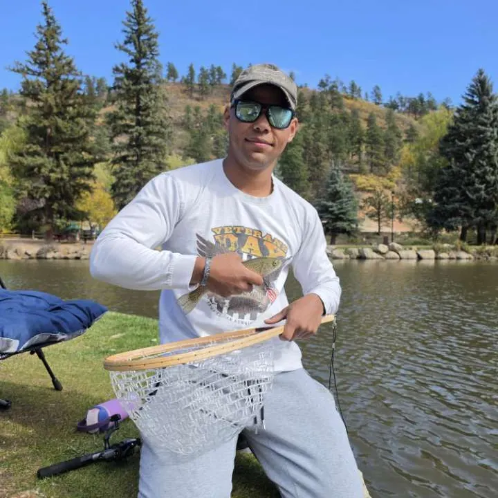 Rainbow trout caught on Fishbrain