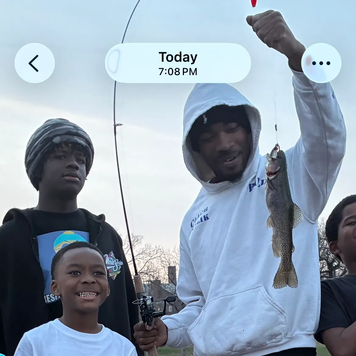 recently logged catches