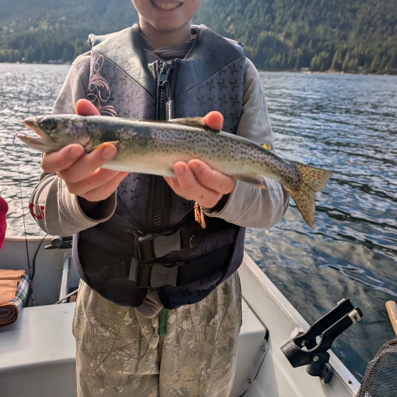 Coastal cutthroat trout caught on Fishbrain
