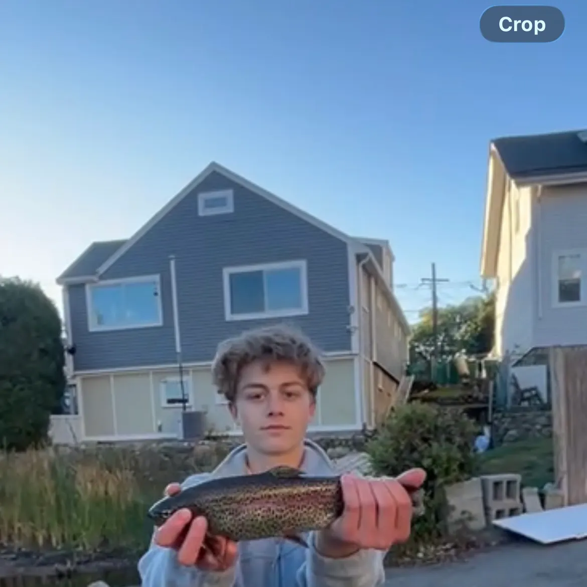 Rainbow trout caught on Fishbrain