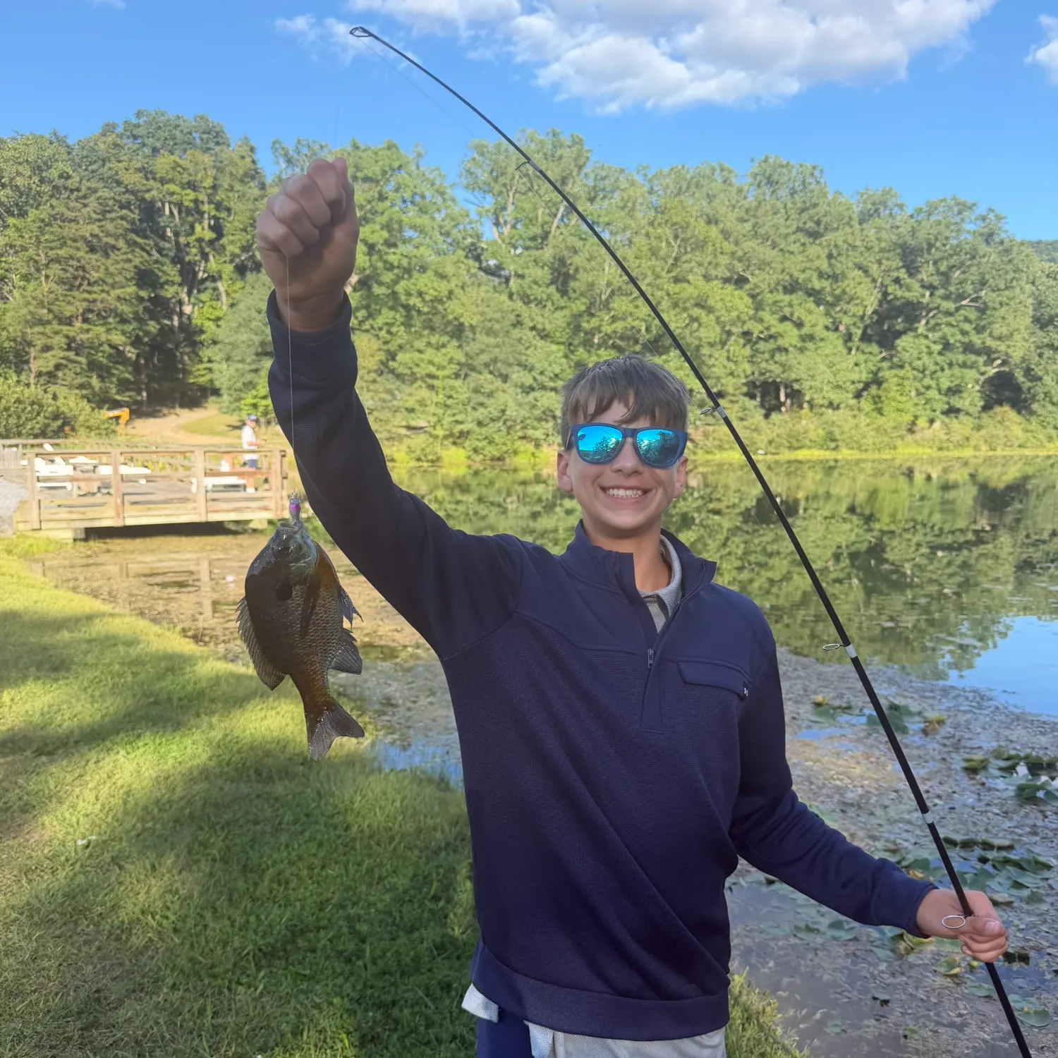 Bluegill caught on Fishbrain