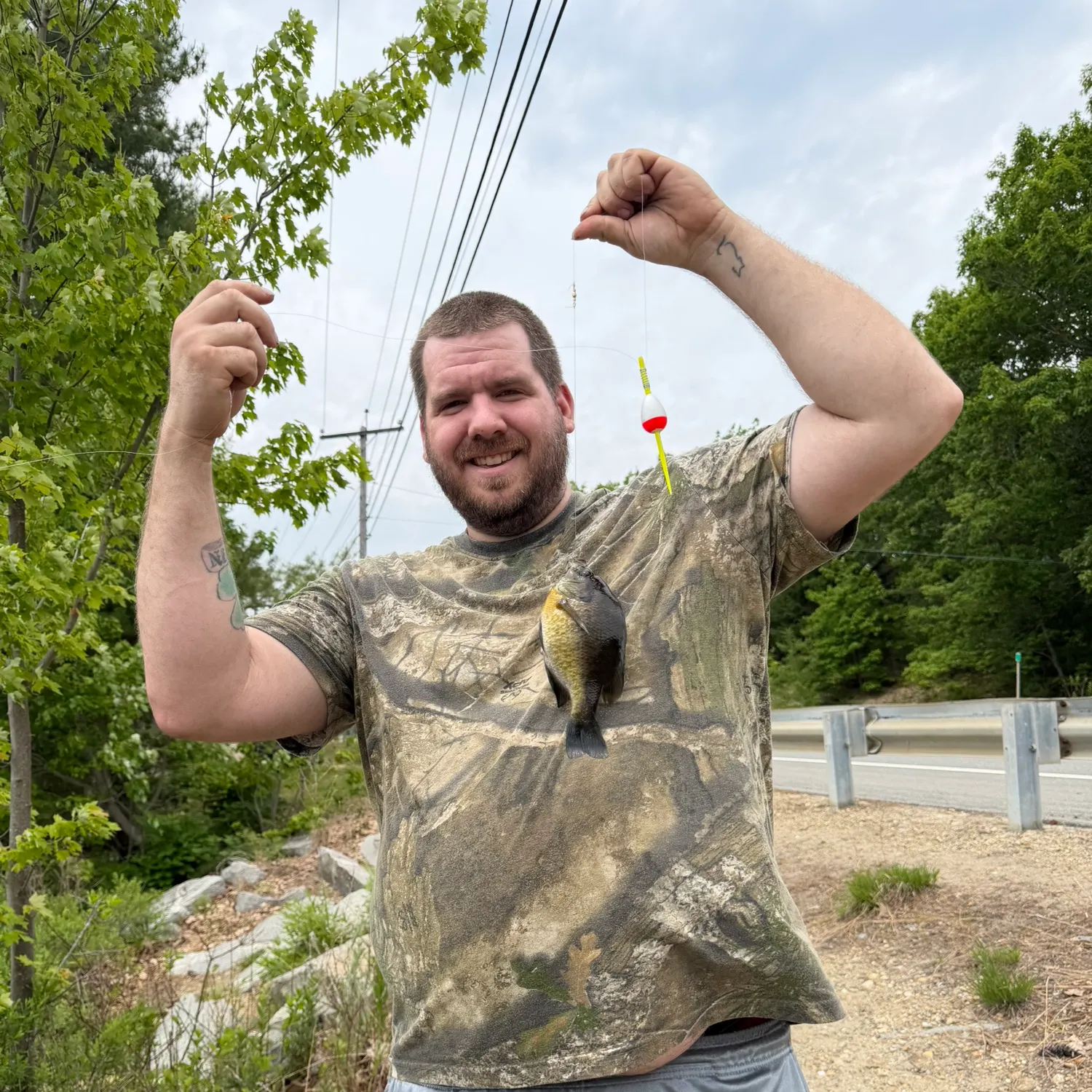 recently logged catches