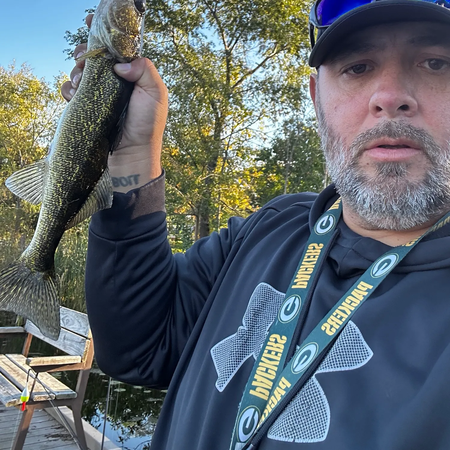 Walleye caught on Fishbrain