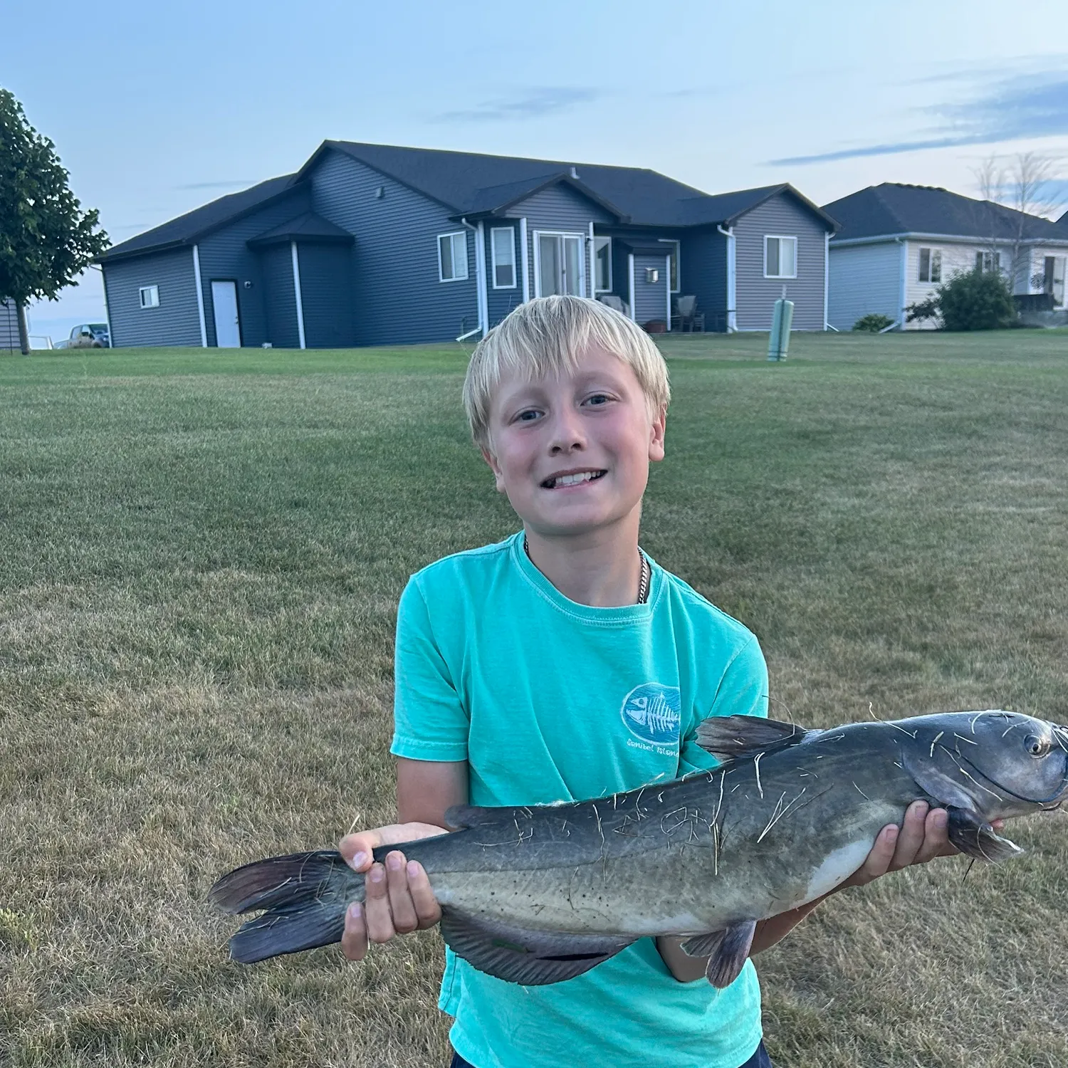 Channel catfish caught on Fishbrain