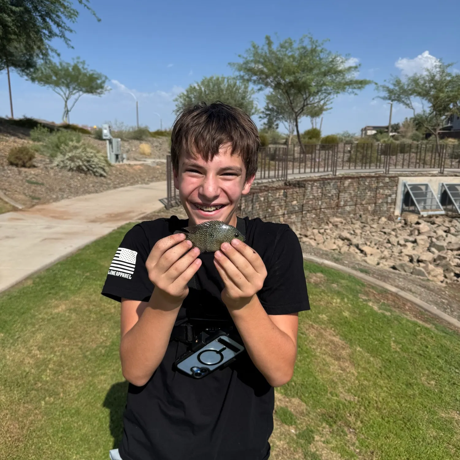 Rio Grande cichlid caught on Fishbrain