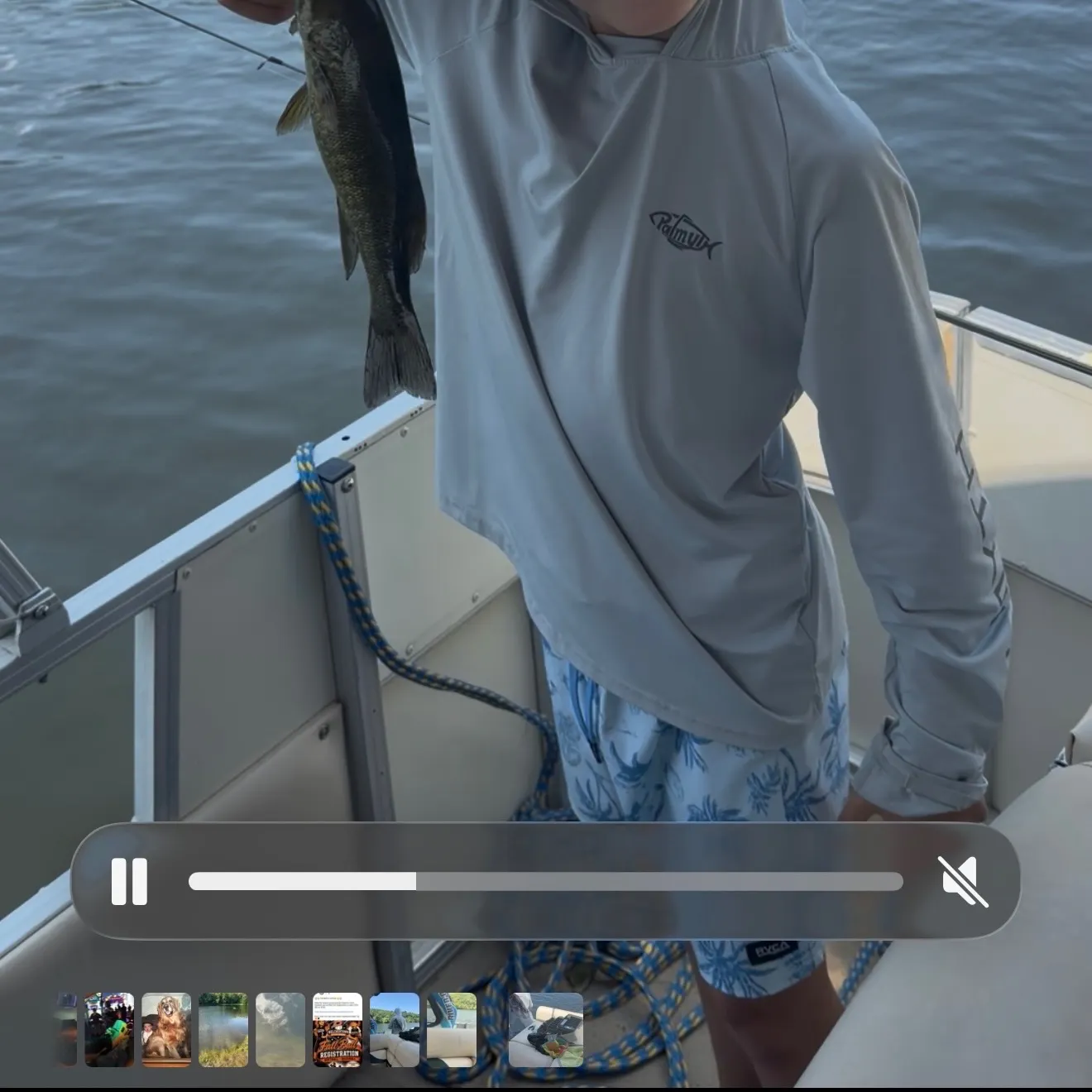 recently logged catches