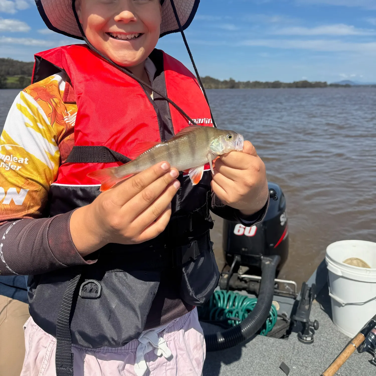European perch caught on Fishbrain