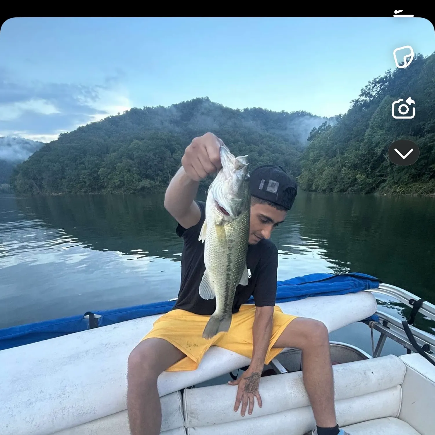 recently logged catches