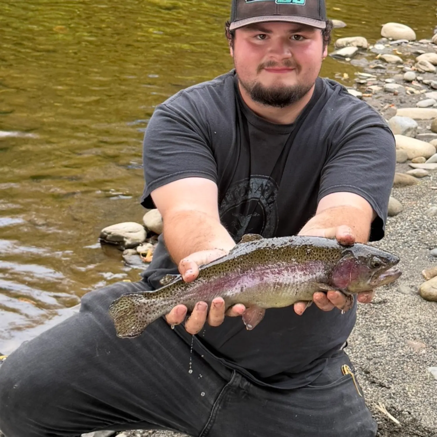 Rainbow trout caught on Fishbrain