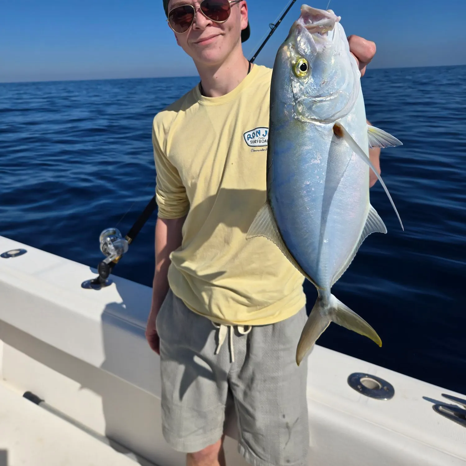 The most recent Yellow jack catches on Fishbrain