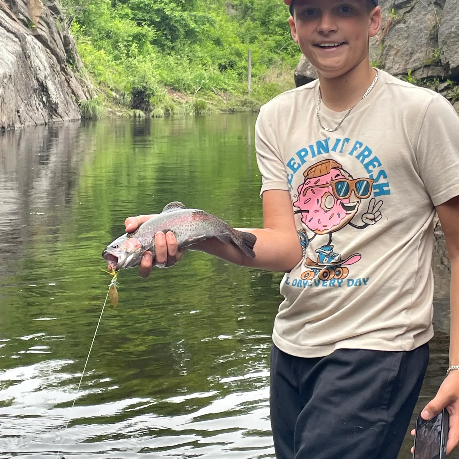 recently logged catches