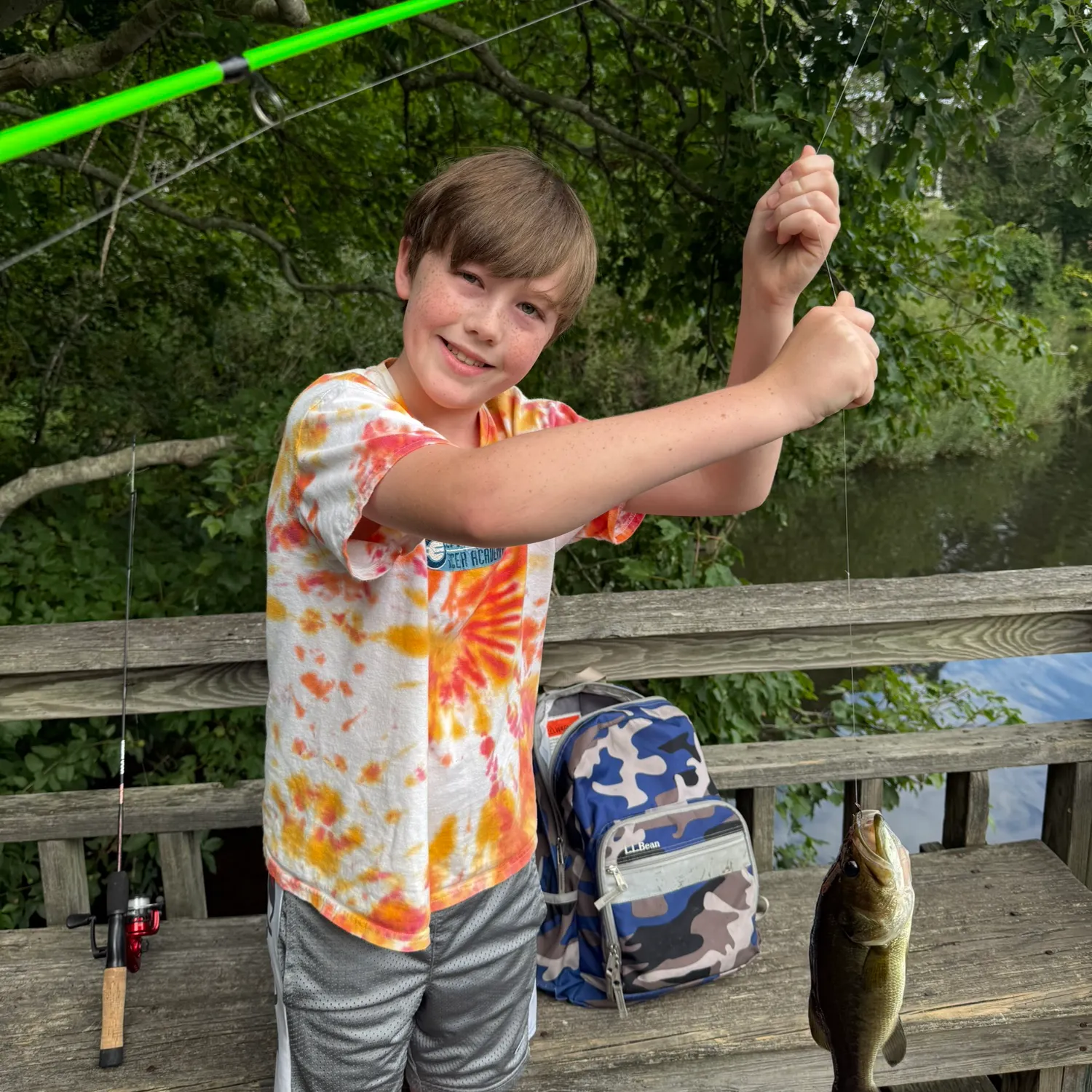 recently logged catches