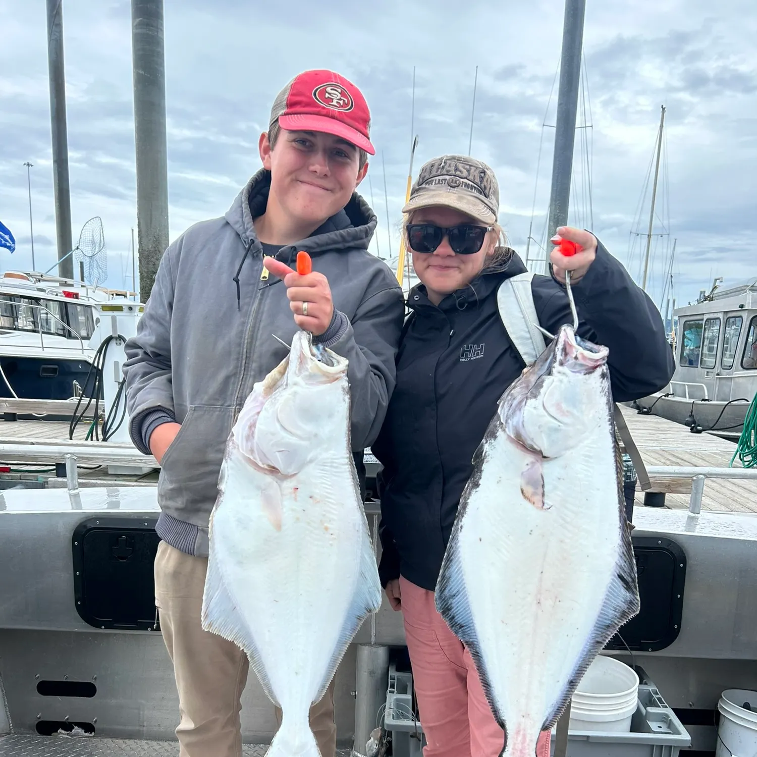 The most recent Pacific halibut catches on Fishbrain