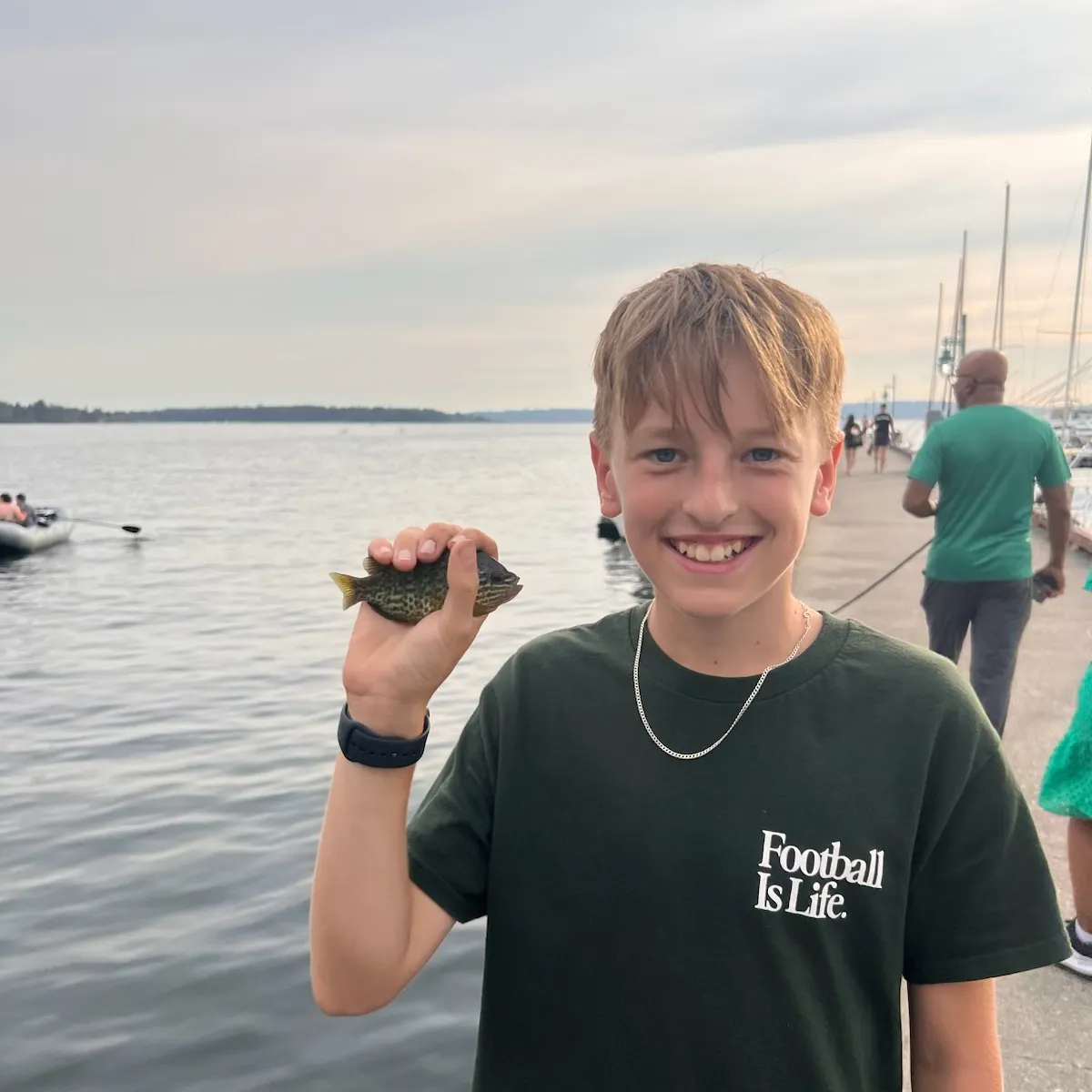 Pumpkinseed caught on Fishbrain