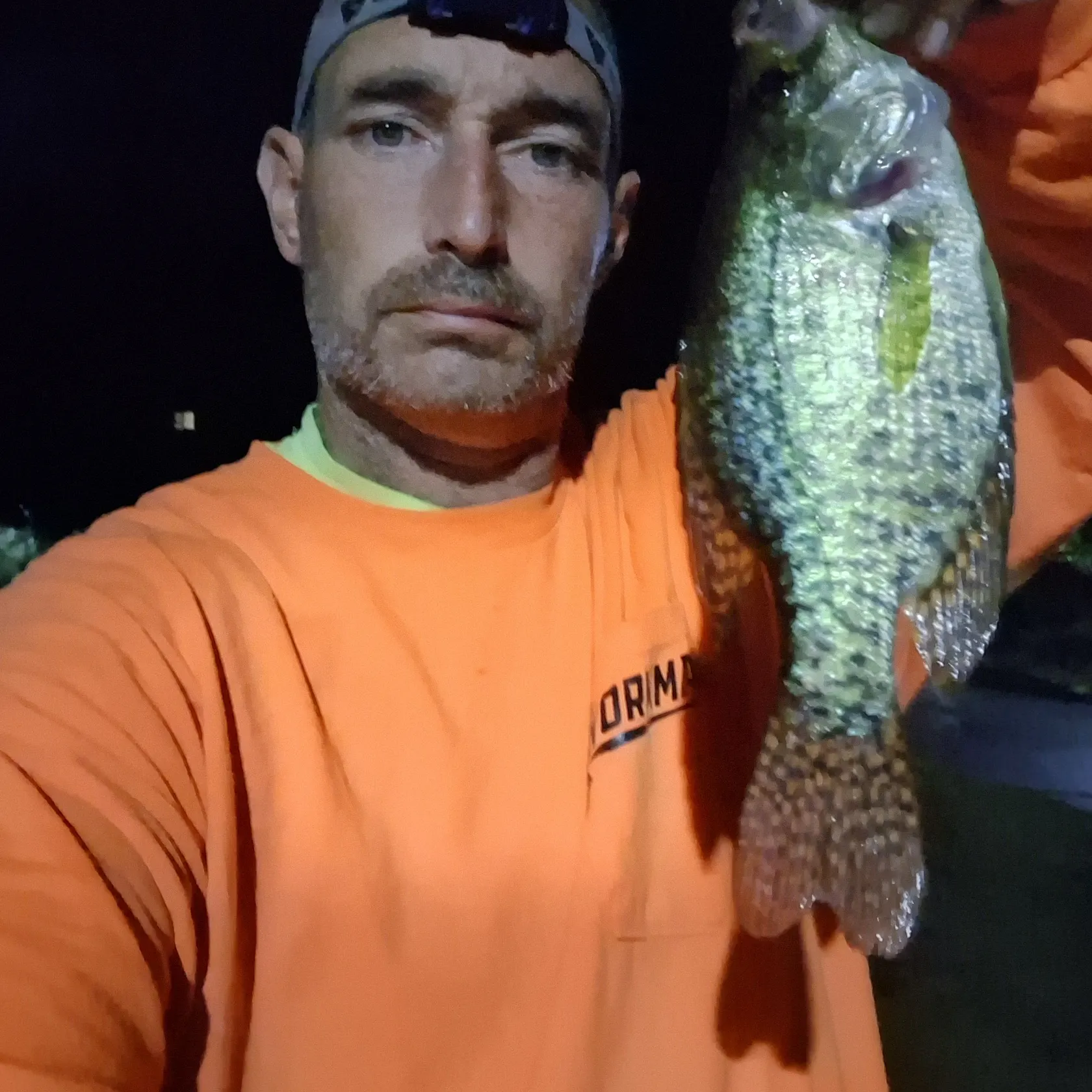 Black crappie caught on Fishbrain