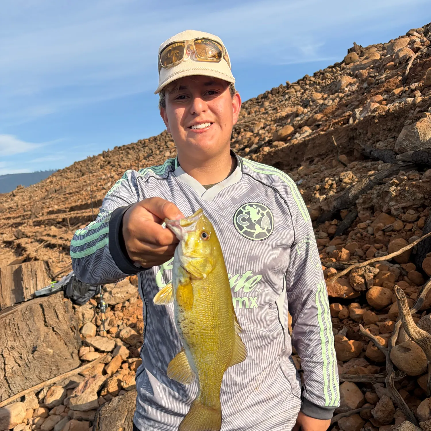 Smallmouth bass caught on Fishbrain