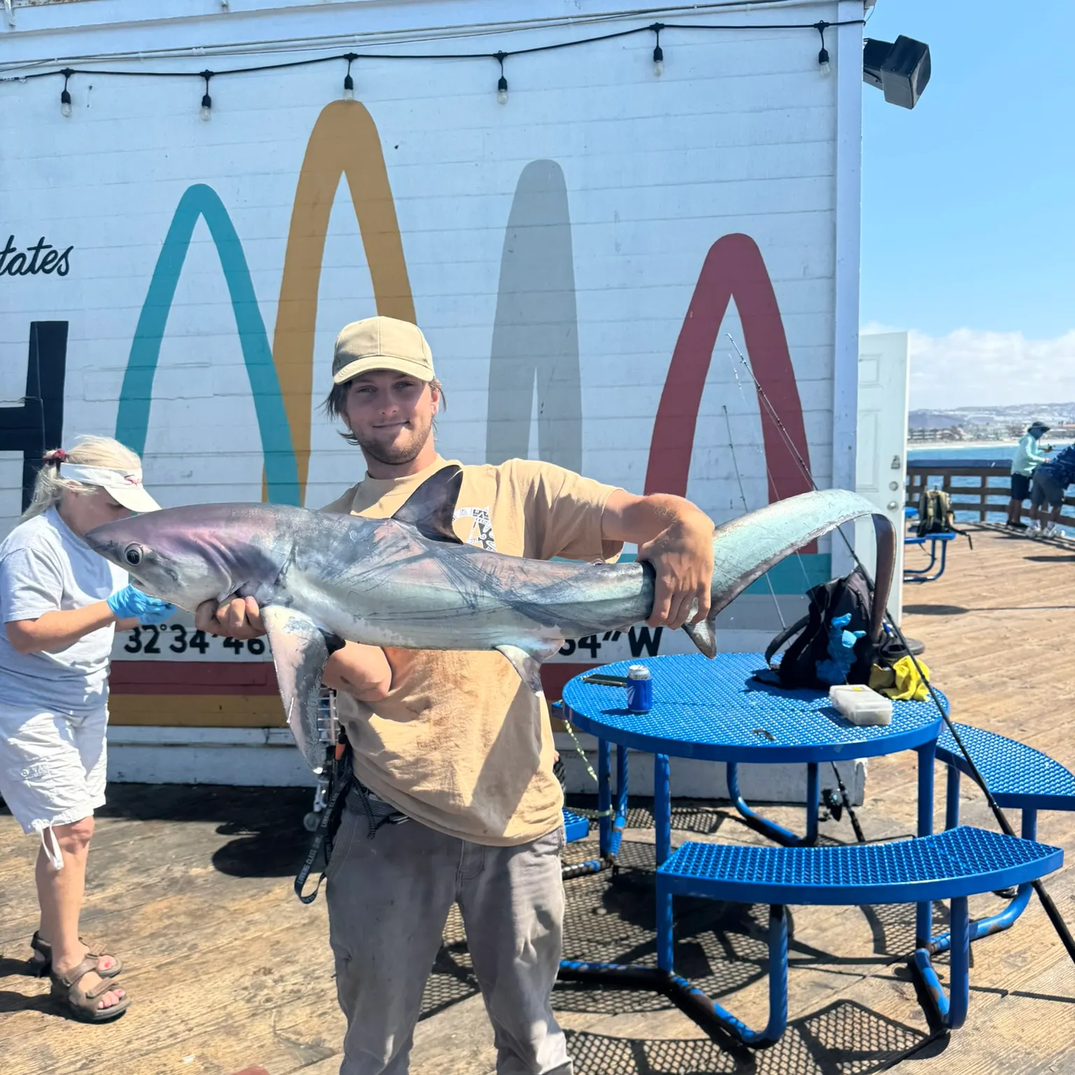 The most recent Common thresher catches on Fishbrain