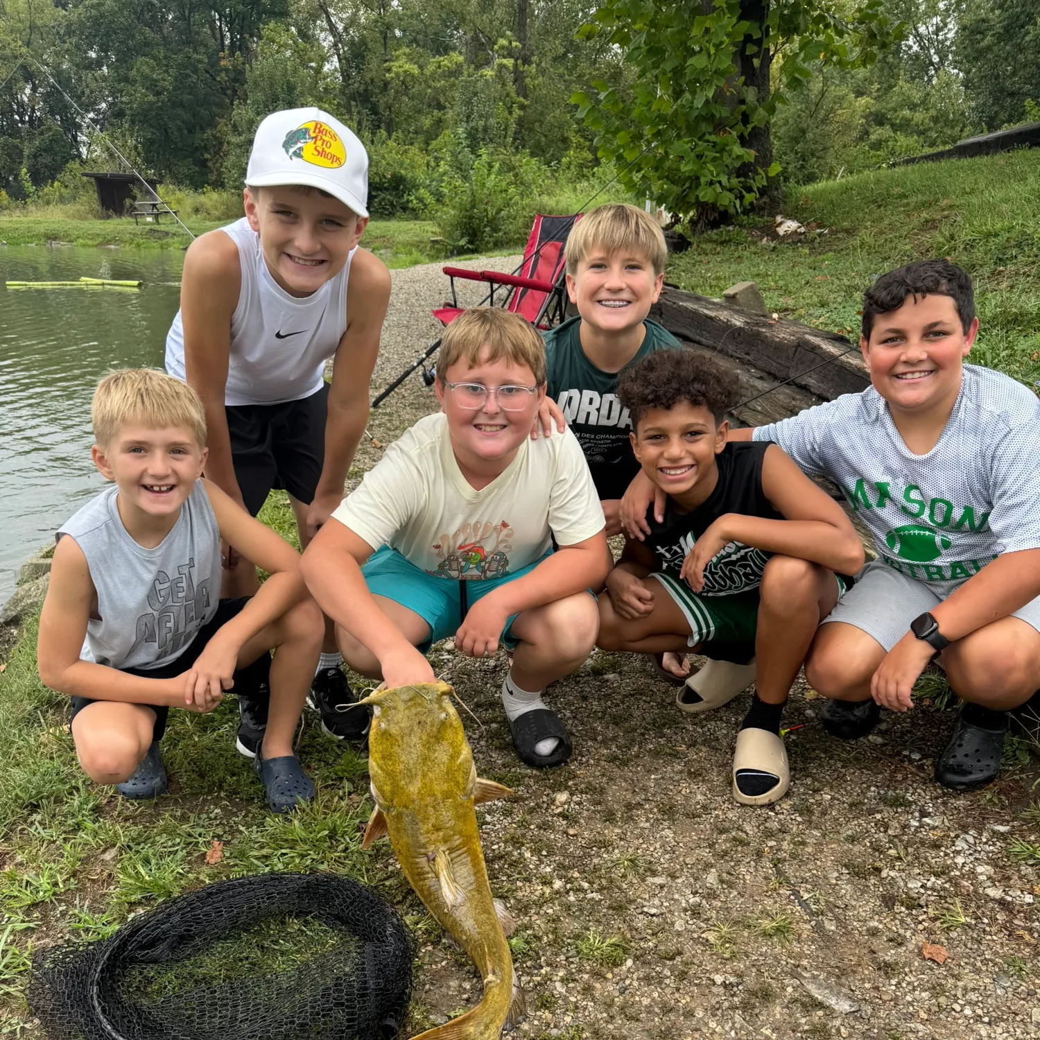 Flathead catfish caught on Fishbrain