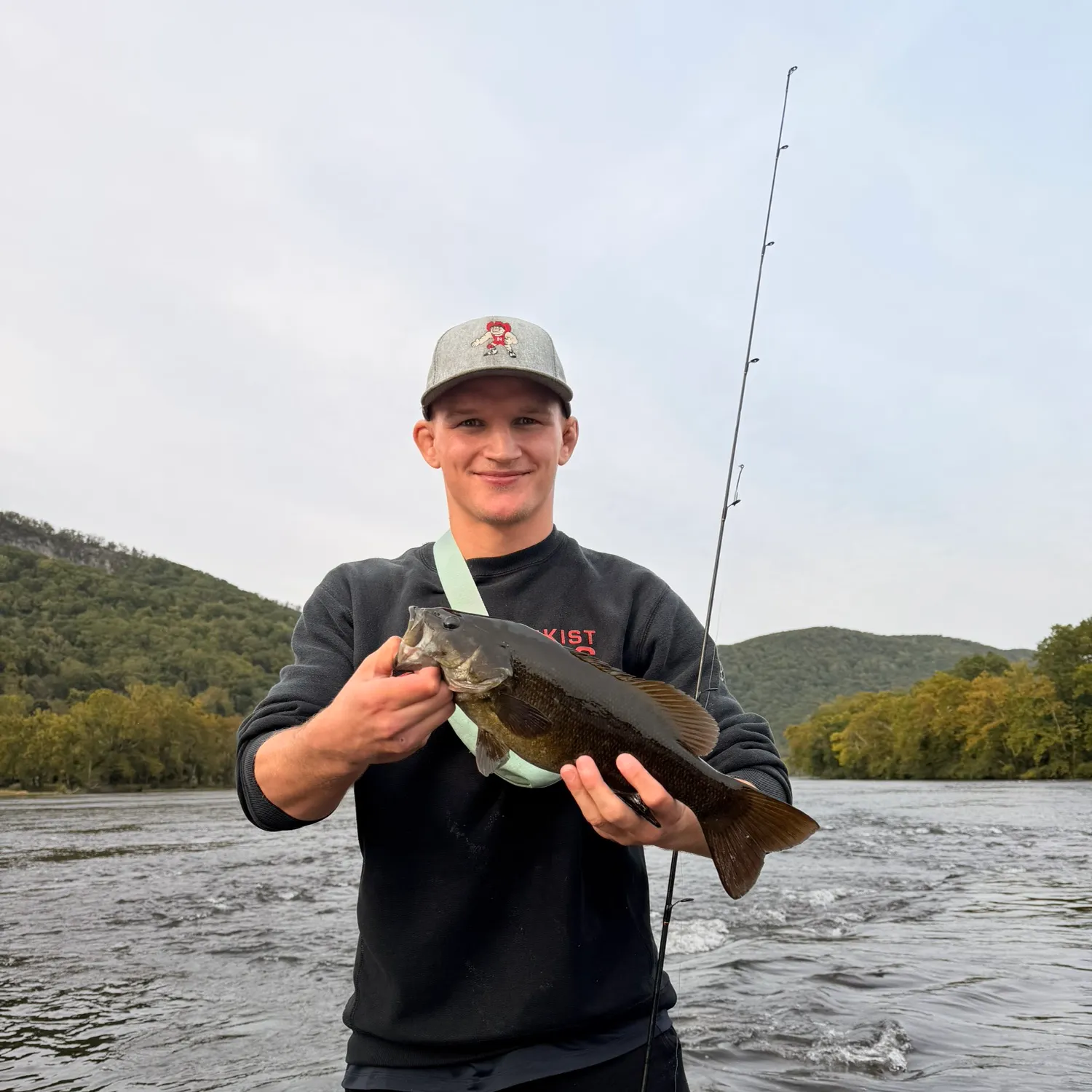 Smallmouth bass caught on Fishbrain