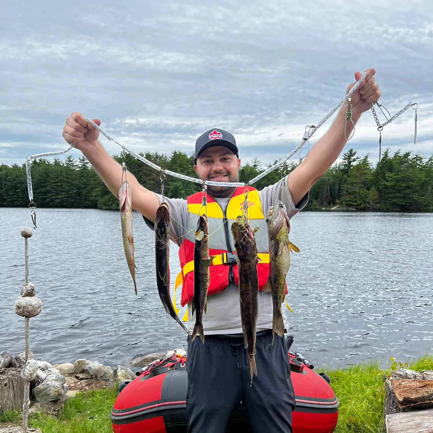 recently logged catches