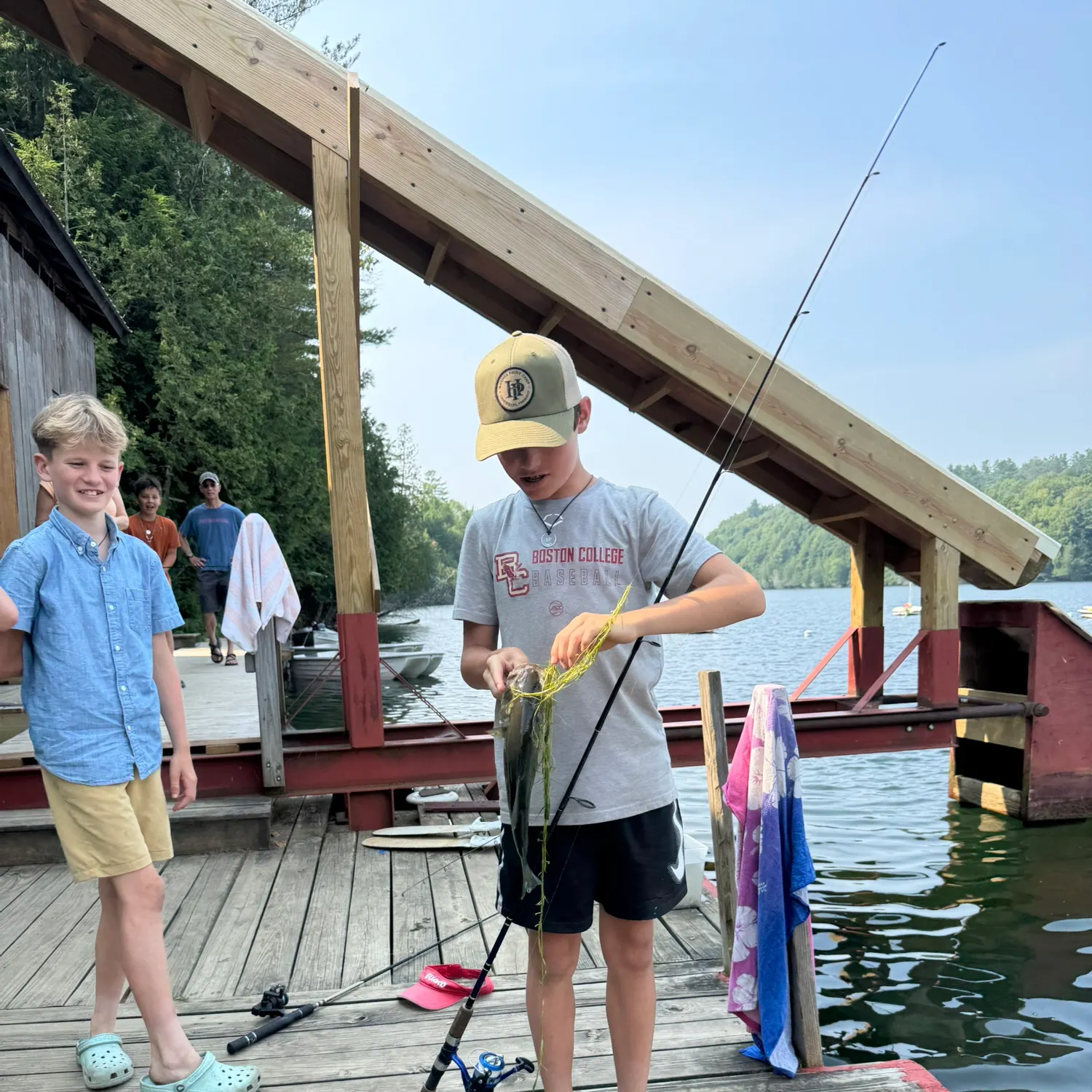 recently logged catches